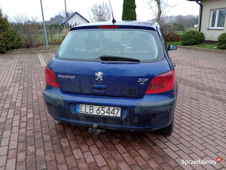 Peugeot 307 klima podgrzewane siedzenia bez lubelskie Łany
