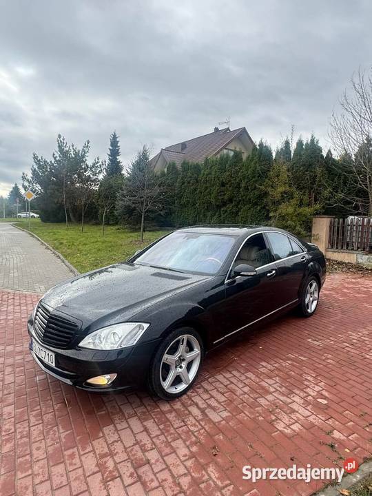 Mercedes S klasa salon Polska okazja Rok produkcji 2006 Zgierz
