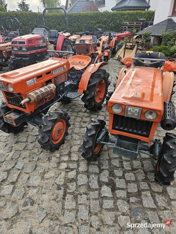 Traktorki Japońskie Kubota b5000 b7001 b7000 kujawsko-pomorskie Rożno-Parcele