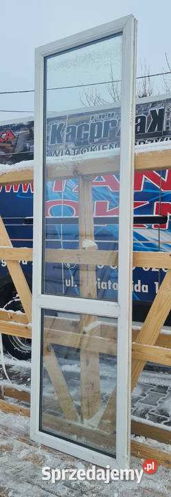 OKNO KacprzaK 65x232 FIX OKNA Używane Witryna Lublin