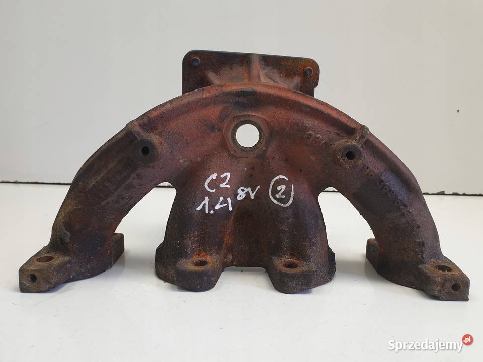 Citroen C2 14 8V KOLEKTOR WYDECHOWY osobowe lubelskie Rudka sprzedam