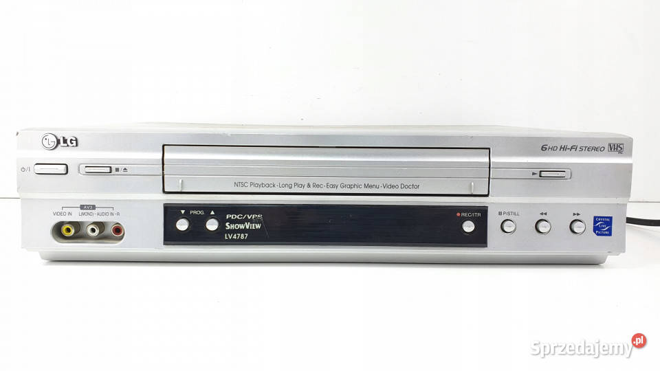 Video magnetowid LG 6 head LV 4787 LV4787 4787 Międzychód