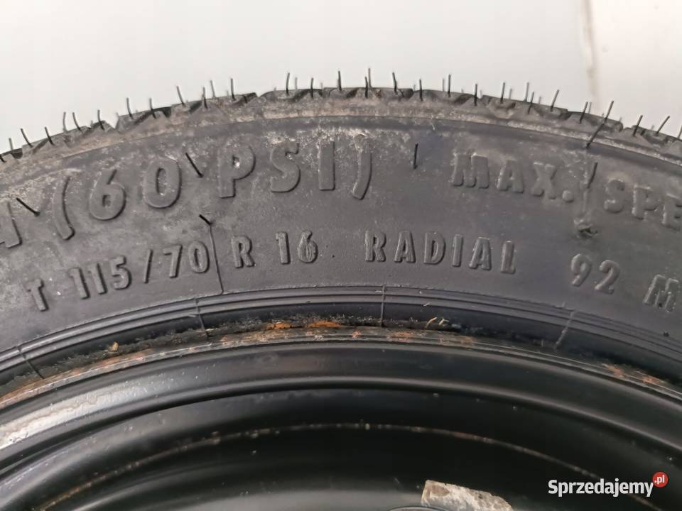 KOŁO DOJAZDOWE ZAPASOWE Opel Vectra C Astra H