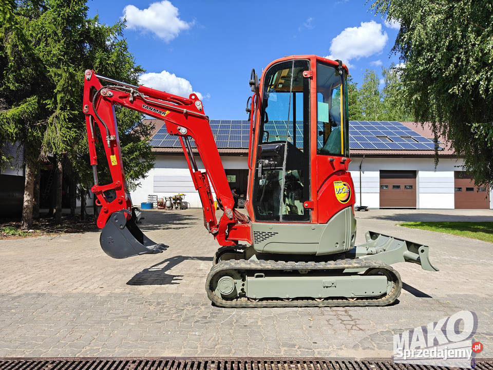 Minikoparka Yanmar ViO204 Morin M1 Lemiesz 5206h