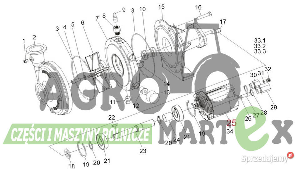 36010462 04006221 SILNIK HYDR HORSCH