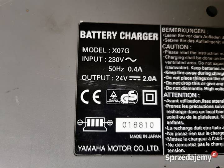 Ladowarka sparta pharos Yamaha 26v Hajnówka sprzedam