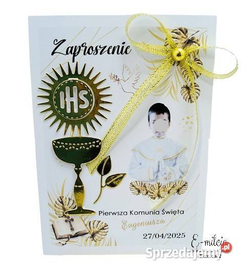 Zaproszenia z okazji I Komunii Św Zielona Góra