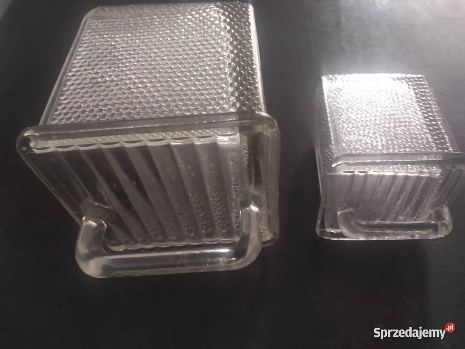 Szuflady kuchenne szklane PRL śląskie