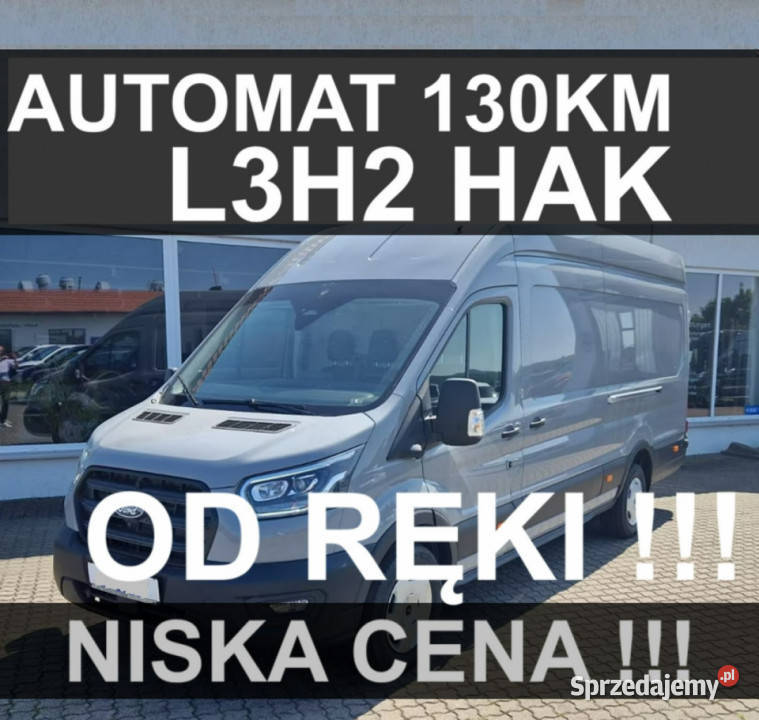 Ford Transit Automat L3H2 130 Kamera Zabudowa Szczecinek