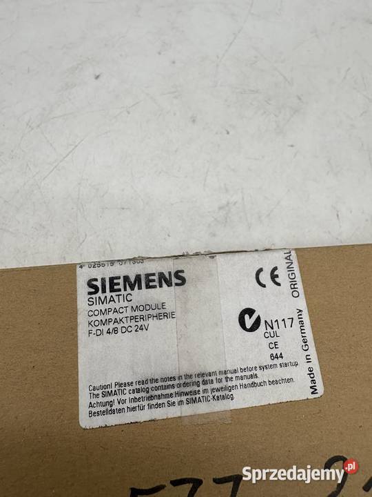 Siemens 6ES7 1483FA000XB0 Compact Module Warszawa