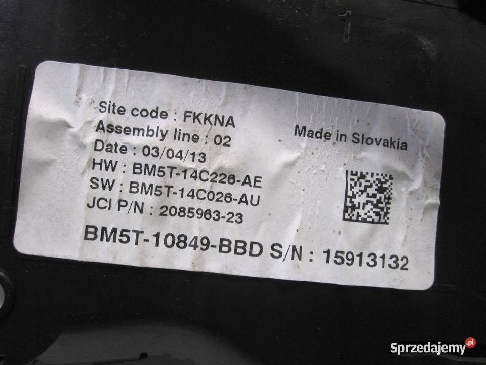 FORD FOCUS MK3 III 13r licznik zegary osobowe Liczniki i zegary
