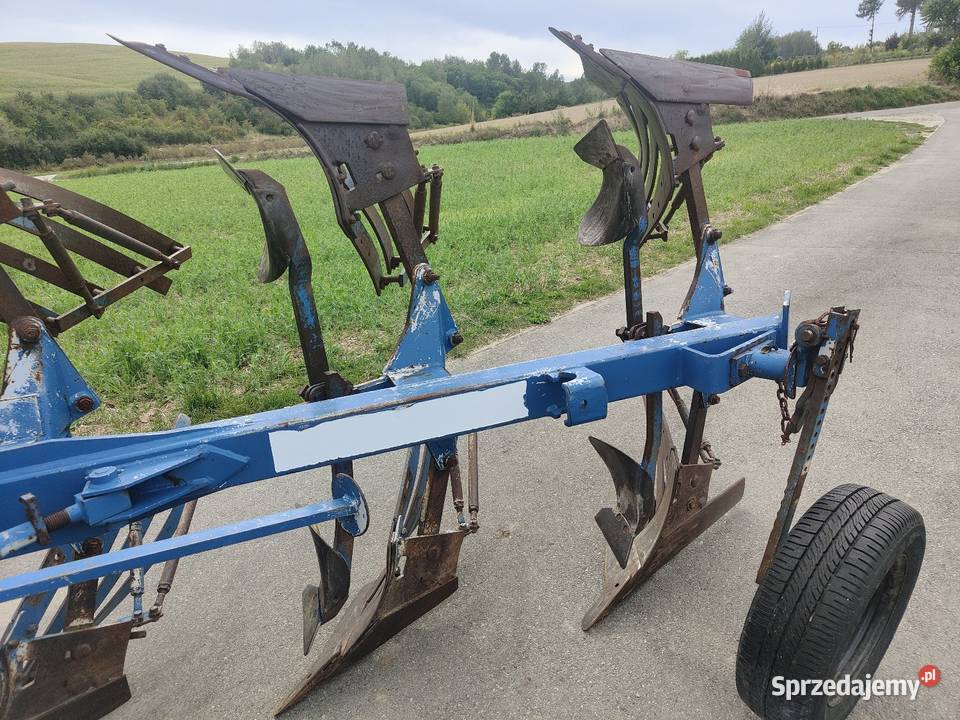 Pług obrotowy Rabewerk 3 skibowy Grzegorzowice Małe