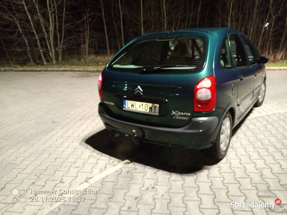 Citroen Xsara Picasso 2002r 18 bgaz sekwencja komputer pokładowy