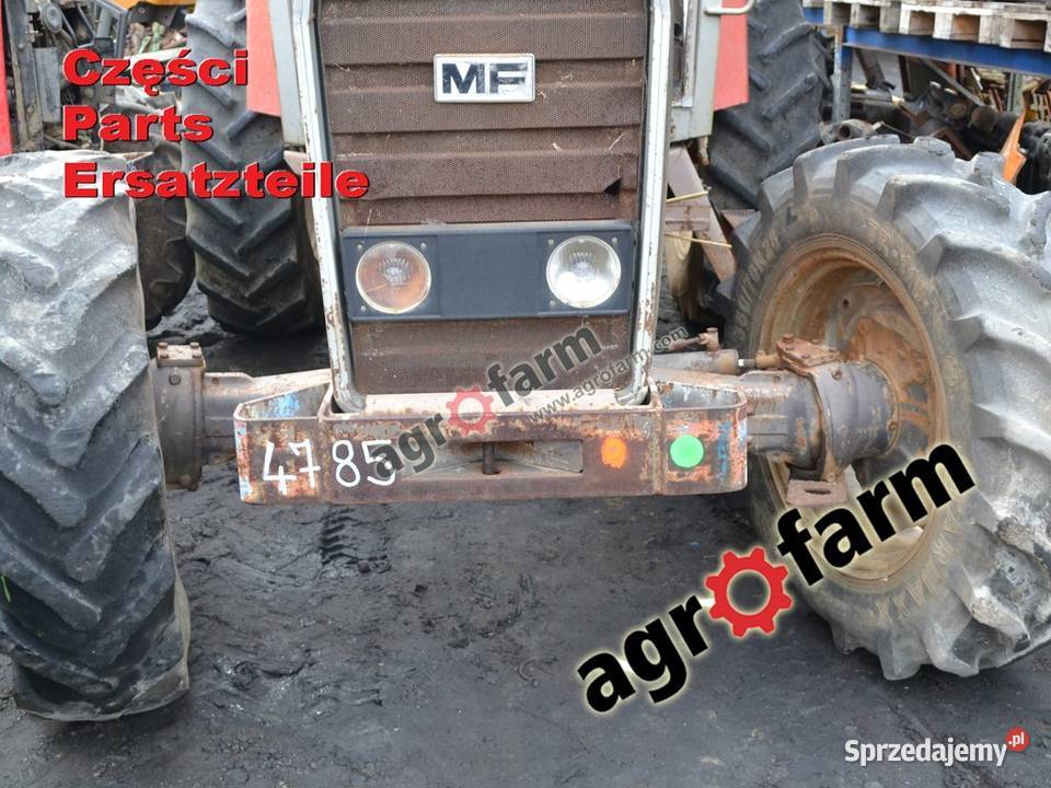 Massey Ferguson 2640 części skrzynia biegów oś Byków