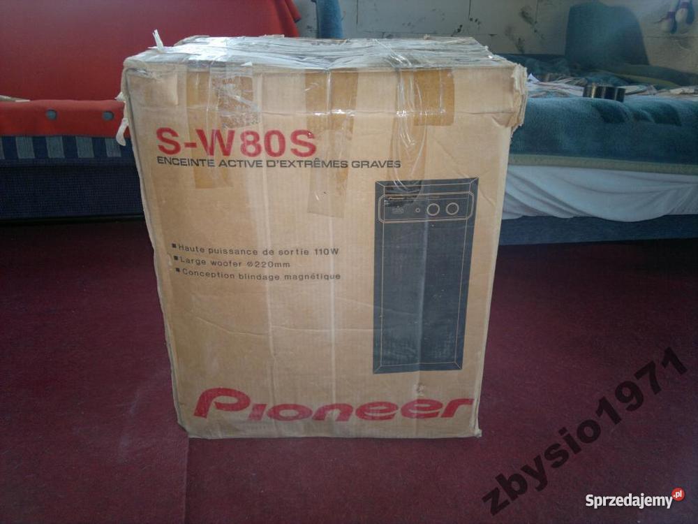 Na Subwoofer aktywny Pioneer SW80S Tuchola