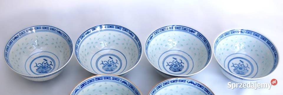 Chińska porcelanowa miska 4 porcelana ryżowa Lublin