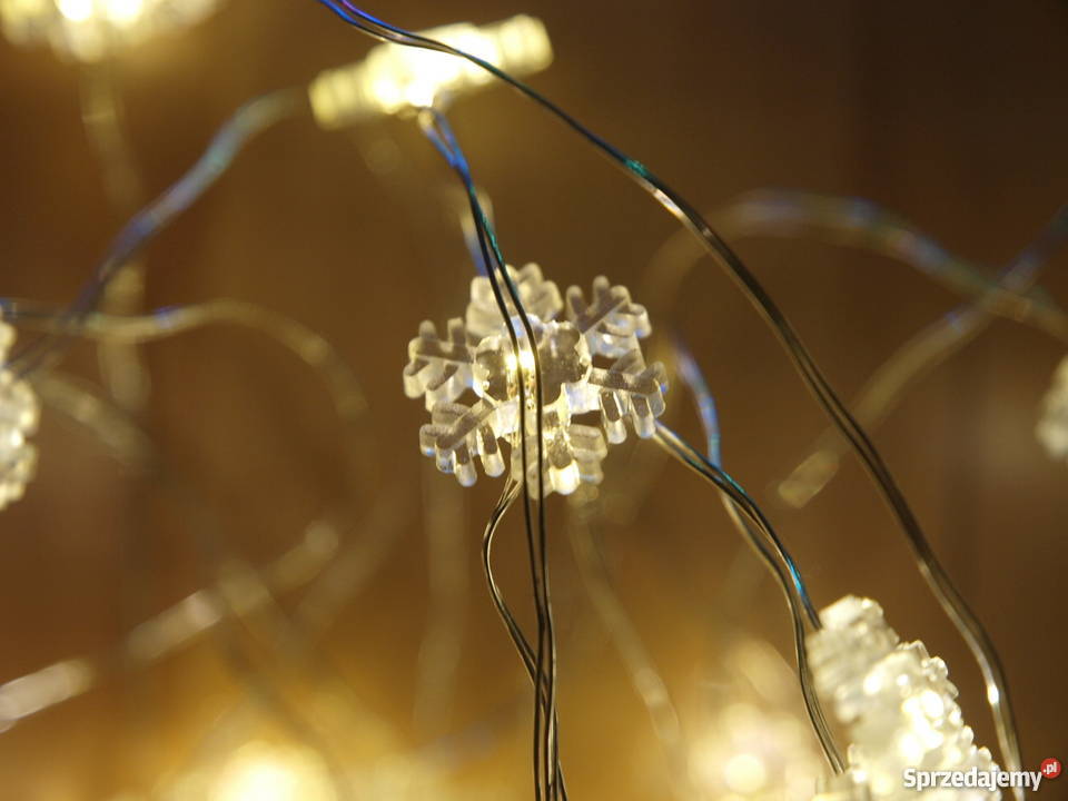 Lampki mini ledowe sznur led choinka stroik na mazowieckie Warszawa