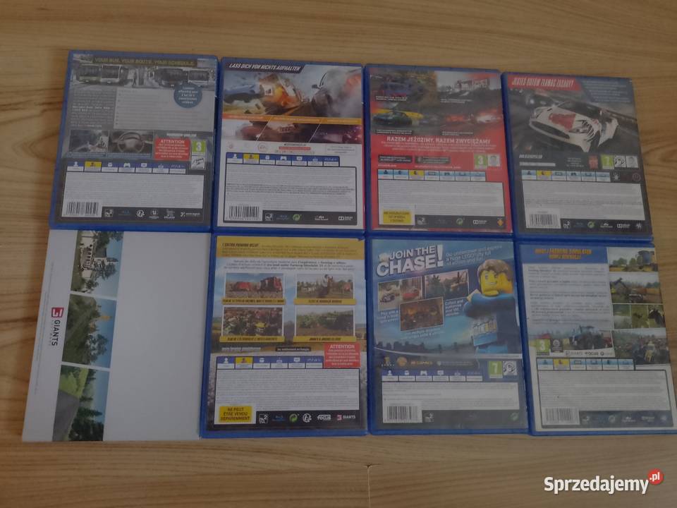 Sprzedam gry na 4 Rzetnia