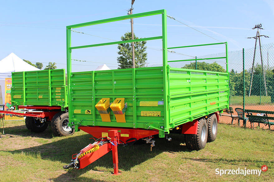 Przyczepa dwuosiowa Tandem rolnicza 5T Wodziński Przyczepy rolnicze Przyczepy rolnicze Lubartów