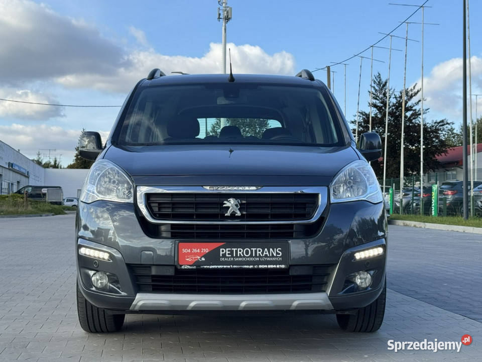 Peugeot Partner 16 HDI 120 LED Nawigacja Kamera Samochody osobowe