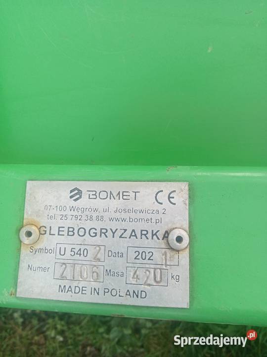 Glebogryzarka do ciągnika Niepołomice sprzedam