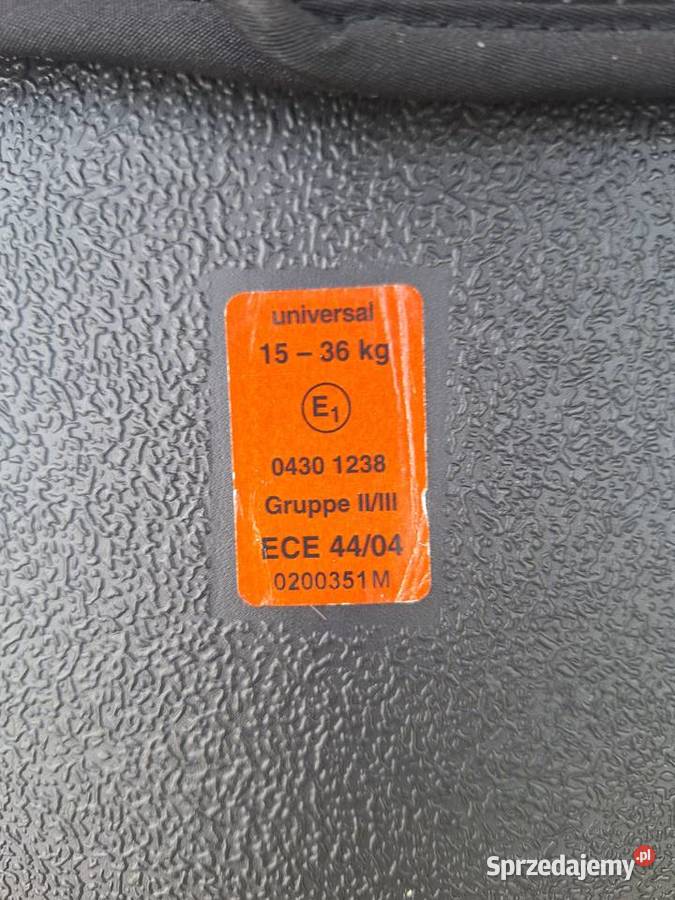 Fotelik recaro milano 15 - 36 kg Toruń