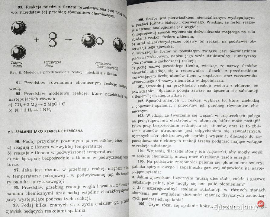 Zbiór zadań z chemii klas 7 i 8 J Mikulska lubelskie Chełm sprzedam