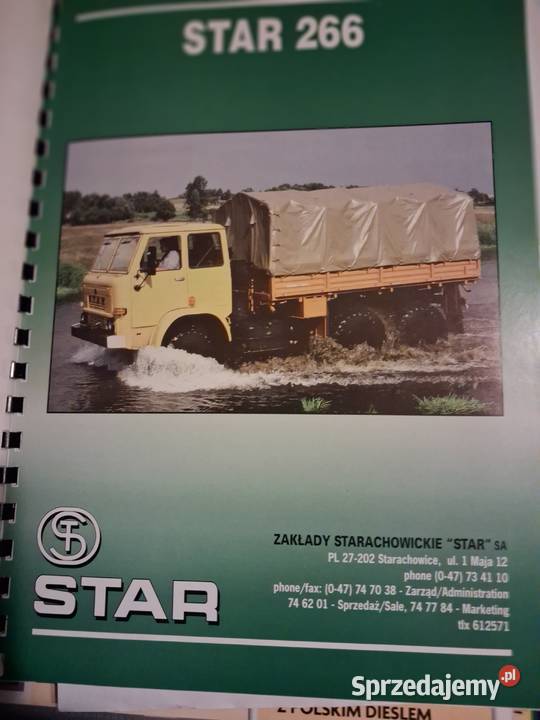 Star 266 744 i inne prospekt Pozostałe