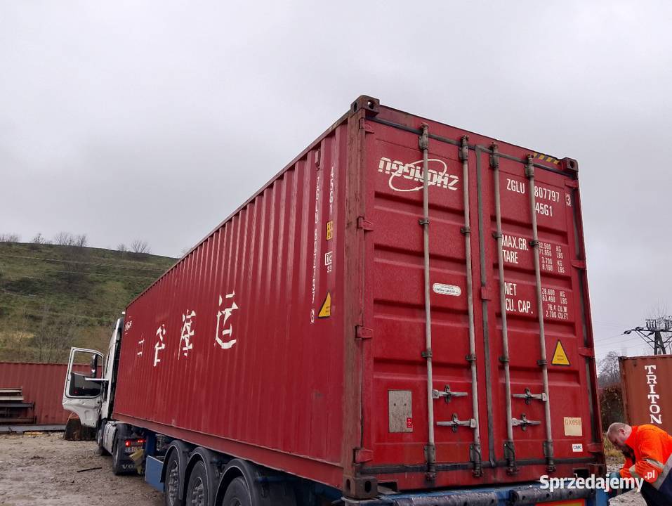 40HC Kontenery 12 metrowe używane