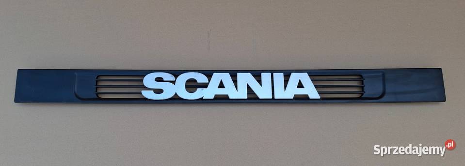 SCANIA TORPEDO GRILL ATRAPA EMBLEMAT LISTWA Atrapy Bieleń