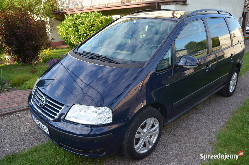 VW Sharan 2009 20 Diesel7 osobowy Osoba Prywatna welurowa tapicerka Ostrowiec Świętokrzyski