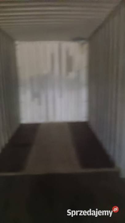 Kontener morski używany 40 HC 12 metrowy Mława