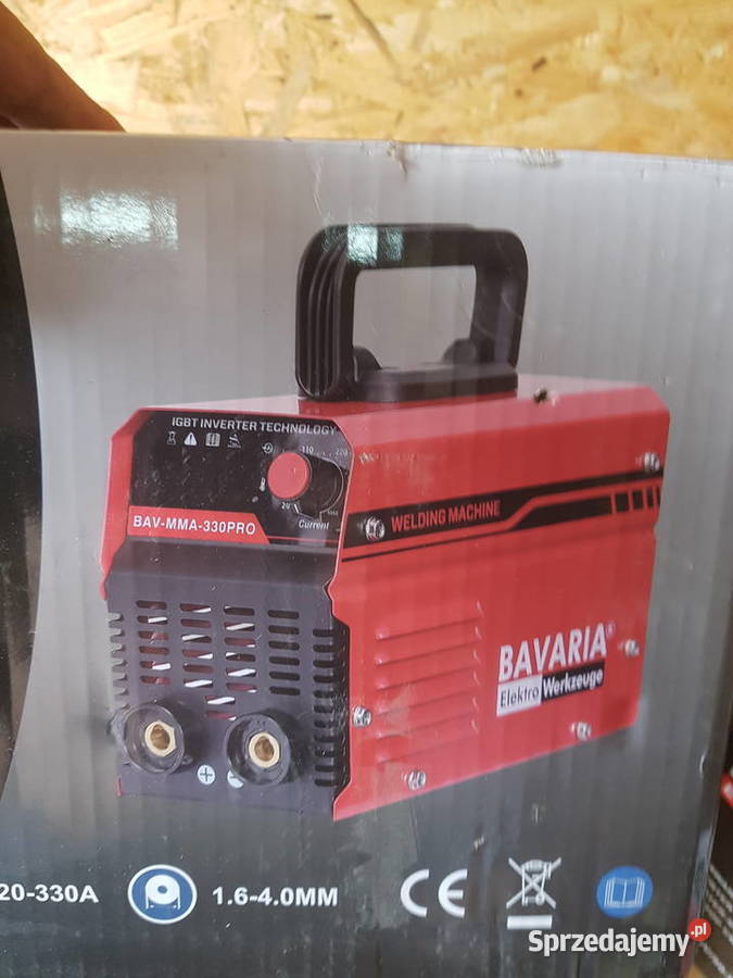 SPAWARKA INWERTOROWA MMA BAVARIA IGBT 330A LCD Głogowa