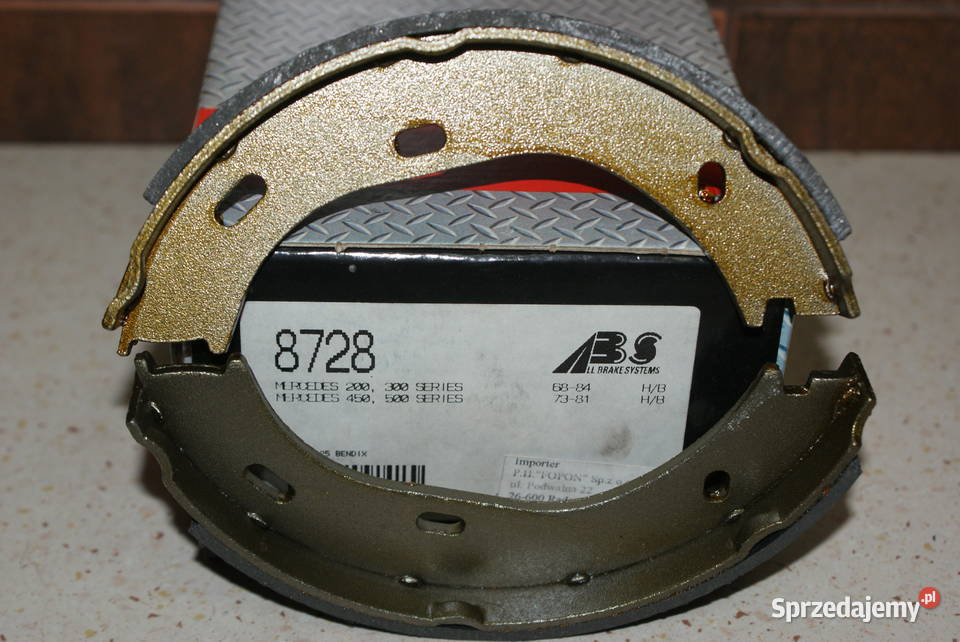 8728 ABS SZCZĘKI HAMULC MERCEDES W123 7685 Białobrzegi