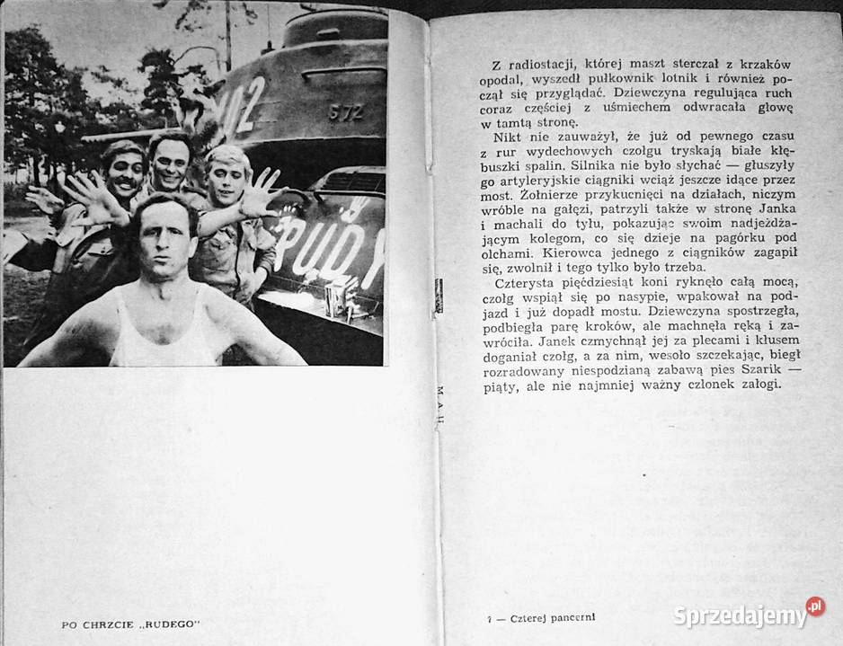 Czterej Pancerni i Pies Janusz Przymanowski Rok wydania 1967 Pozostałe lubelskie Chełm