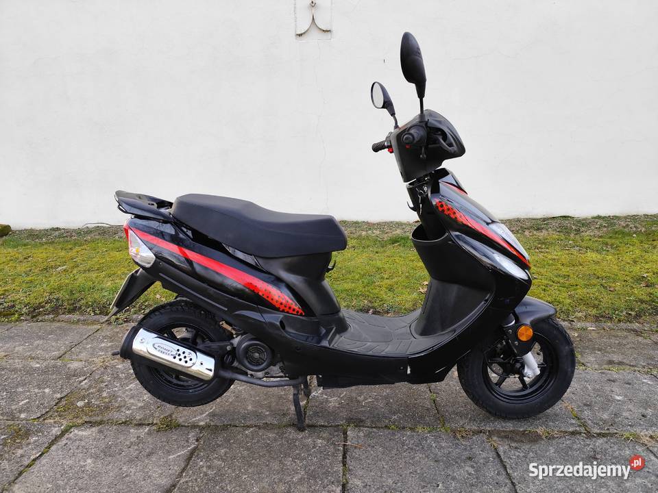 2023 R Skuter 50 4T 100 Sprawny Niski Przebieg Rok produkcji 2023 Pilzno