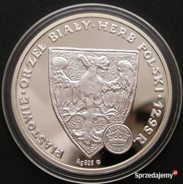 POLSKA POCZET KSIĄŻĘ MIESZKO I 2009 SREBRO STAN Łódź