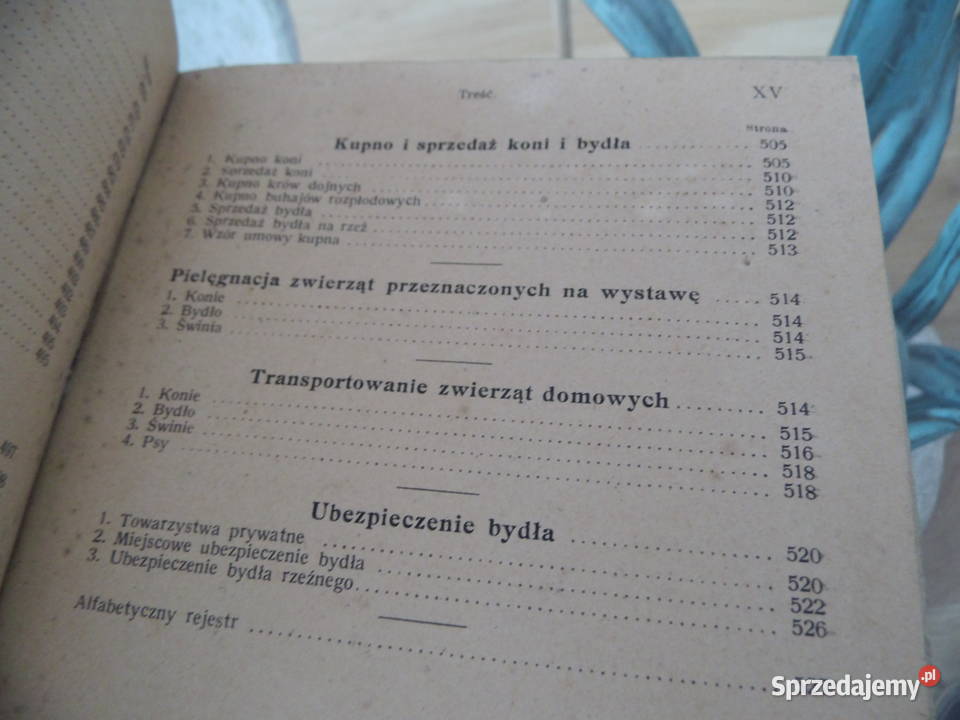 Zwierzęta domowe Poradnik przedwojenny wydania Radzewice