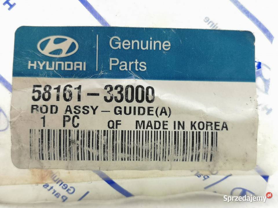 PROWADNICE ZACISKU HAMULCOWEGO HYUNDAI ORYGINAŁ sprzedam
