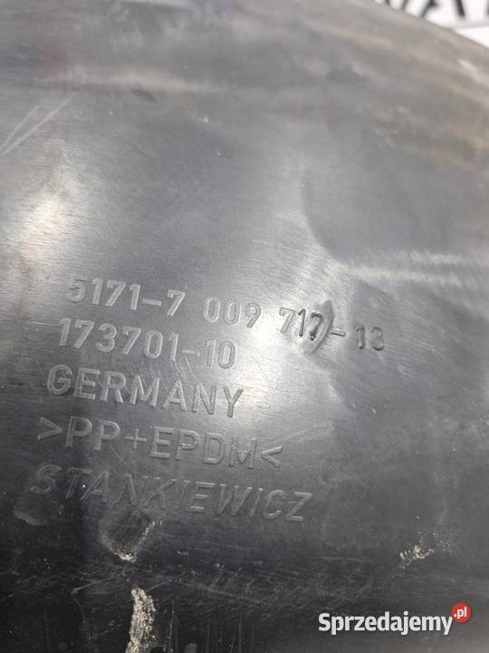 BMW 6 E63 E64 OSŁONA NADKOLE LEWE TYLNE LEWY TYŁ