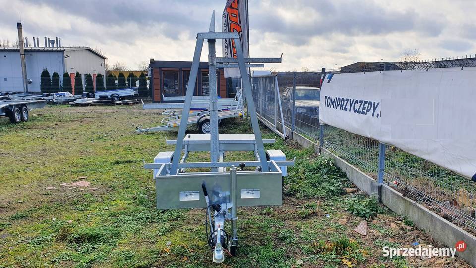 Przyczepa budowlana TEMARED 1800DMC do rusztowań towarowe Piła