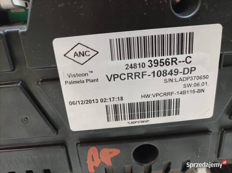 LICZNIK 248103956RC 09 TCE 88 Renault Clio IV