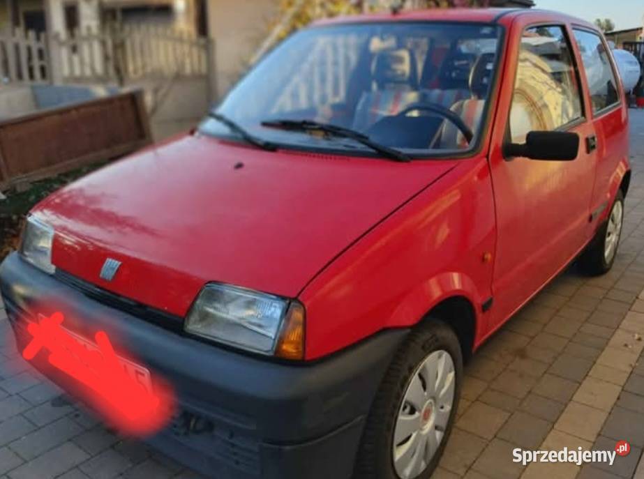 Fiat Cinquecento Rok produkcji 1997 łódzkie Kutno