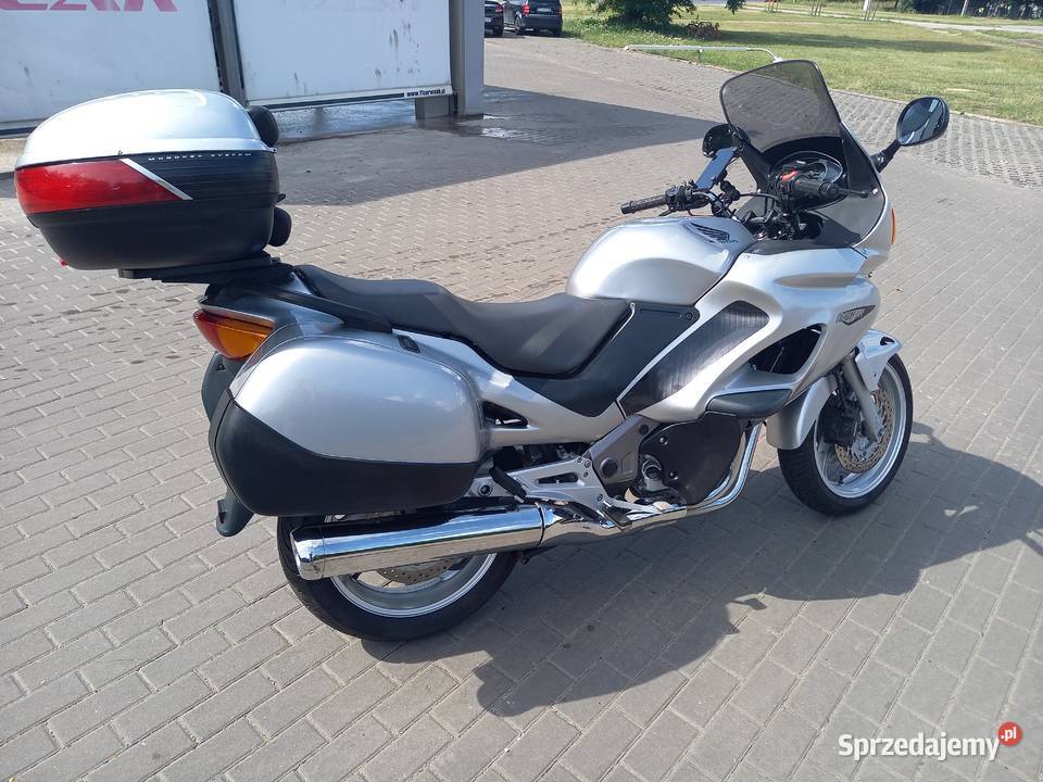 Honda Deauville 650 2005 26tkm Kufer Alarm Ledy Poznań