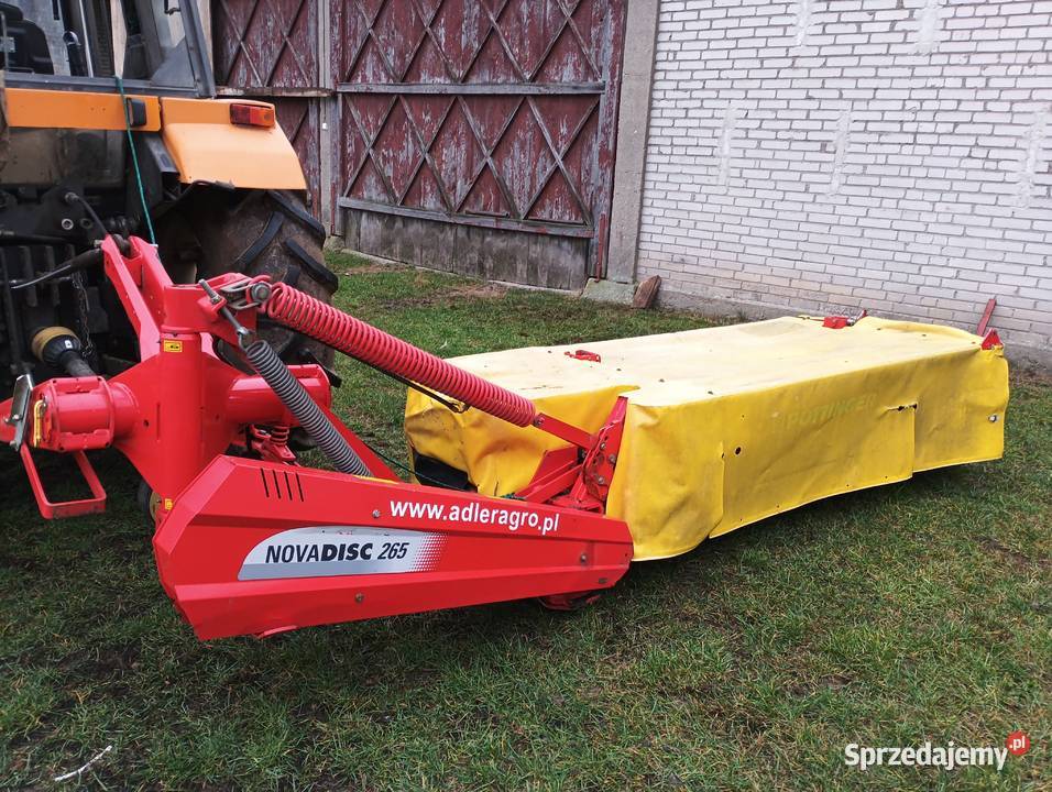 Kosiarka dyskowa Pottinger 265 Novadisc nieuszkodzony Zawady sprzedam