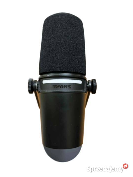 Mikrofon Shure MV7 USBC XLR Zestaw z podstawką i Pozostałe Elbląg sprzedam