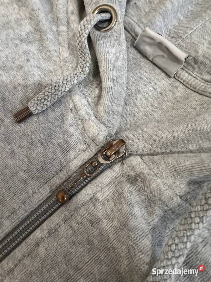 Sweter bluza szara na zamek szary/srebrny Jasło sprzedam