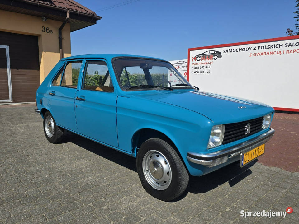 Peugeot 104 Wersja GL Pojazd Zabytkowy 1977 97000km 104 kujawsko-pomorskie Włocławek