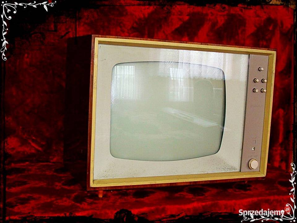 Stary telewizor Donja Strassfurt Zabytek lat 40-50' dla kole