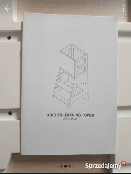 Nowy biały pomocnik kuchenny kitchen helper z